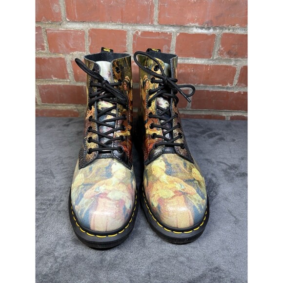Doc Martens 1460 Pascal Museum Collection Hogarth Leather Boots US Sz M9, W10 main image 4